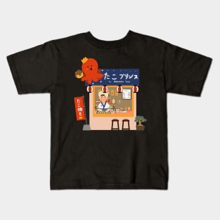 Yuta takoyaki stall Kids T-Shirt